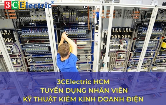 3CElectric HCM tuyển dụng kỹ thuật kiêm kinh doanh điện