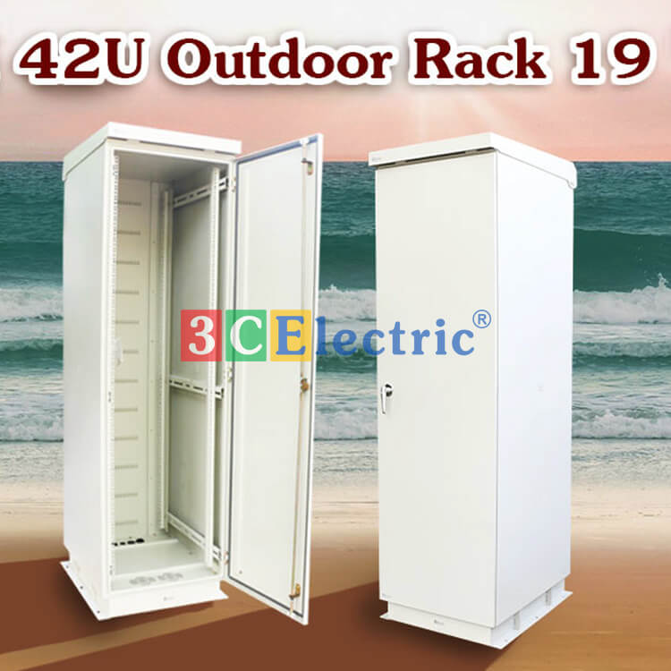 Tủ Rack Outdoor 42U D800