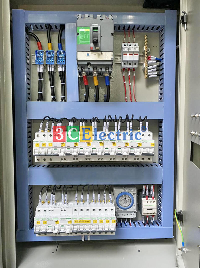 3CElectric sản xuất lắp đặt tủ điều khiển chiếu sáng