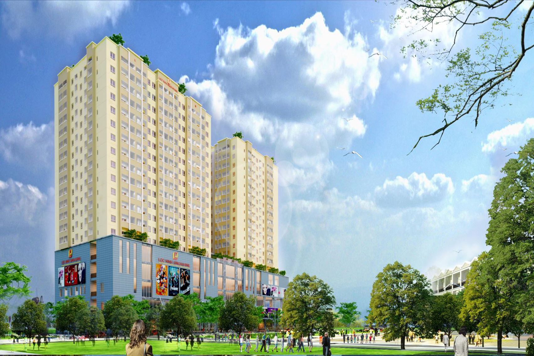 Dự án: tòa nhà Lộc Ninh Singashine