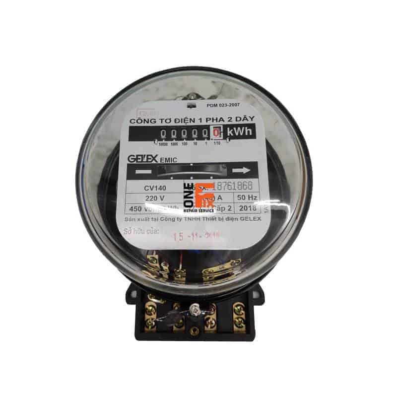 Đồng hồ đo điện AC 100A 6 thông số Điện Năng Lượng Mặt Trời