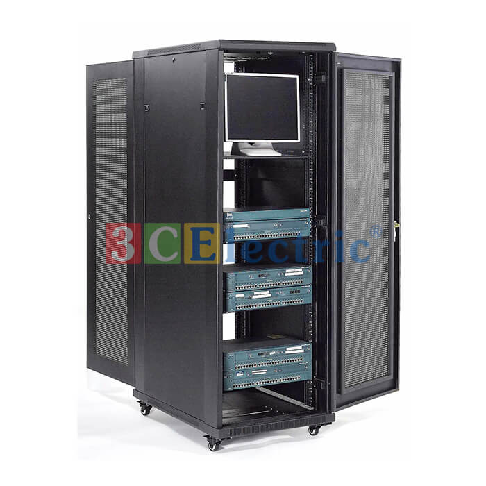 tủ rack server đựng các thiết bị server