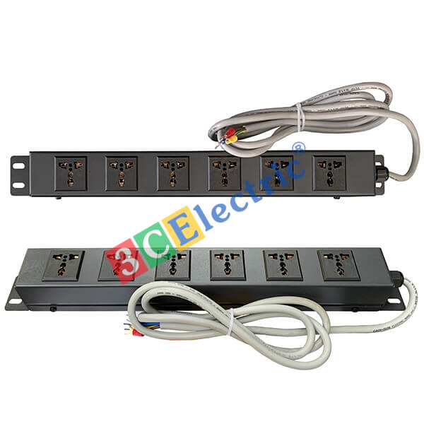 Thanh nguồn PDU - ổ cắm điện cho tủ rack, tủ mạng | 3CElectric