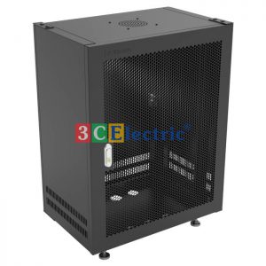 tủ rack 15u d400 cửa lưới