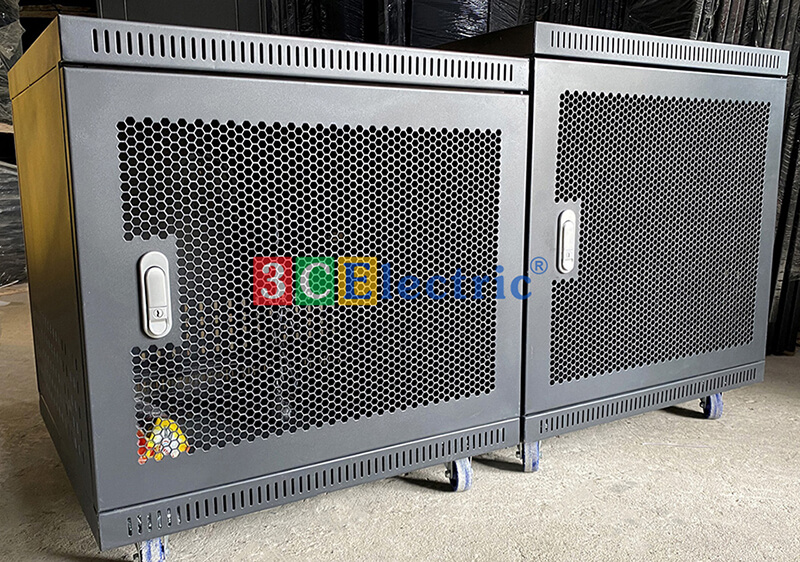video tủ rack 10U tại nhà máy 3CElectric