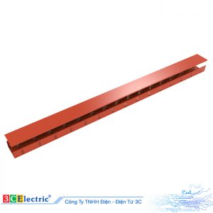 Máng cáp sơn tĩnh điện màu cam 300x100 dày 1.0