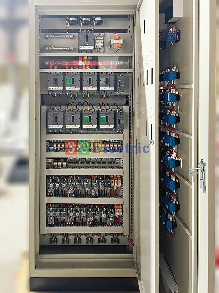 tủ điện điều khiển quạt tại dự án