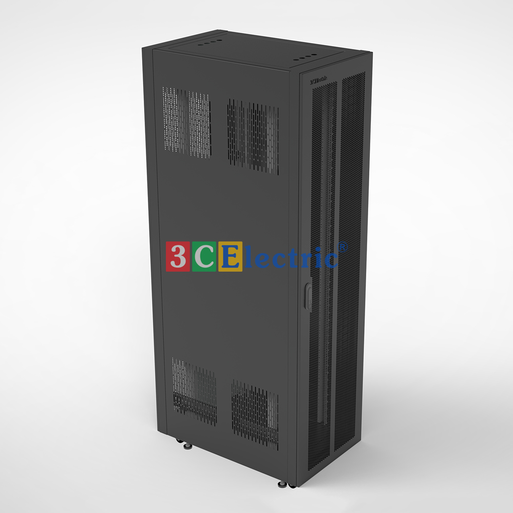 Tủ Rack 45U D1000 chuyên dụng cho Data Center (thiết kế mới)