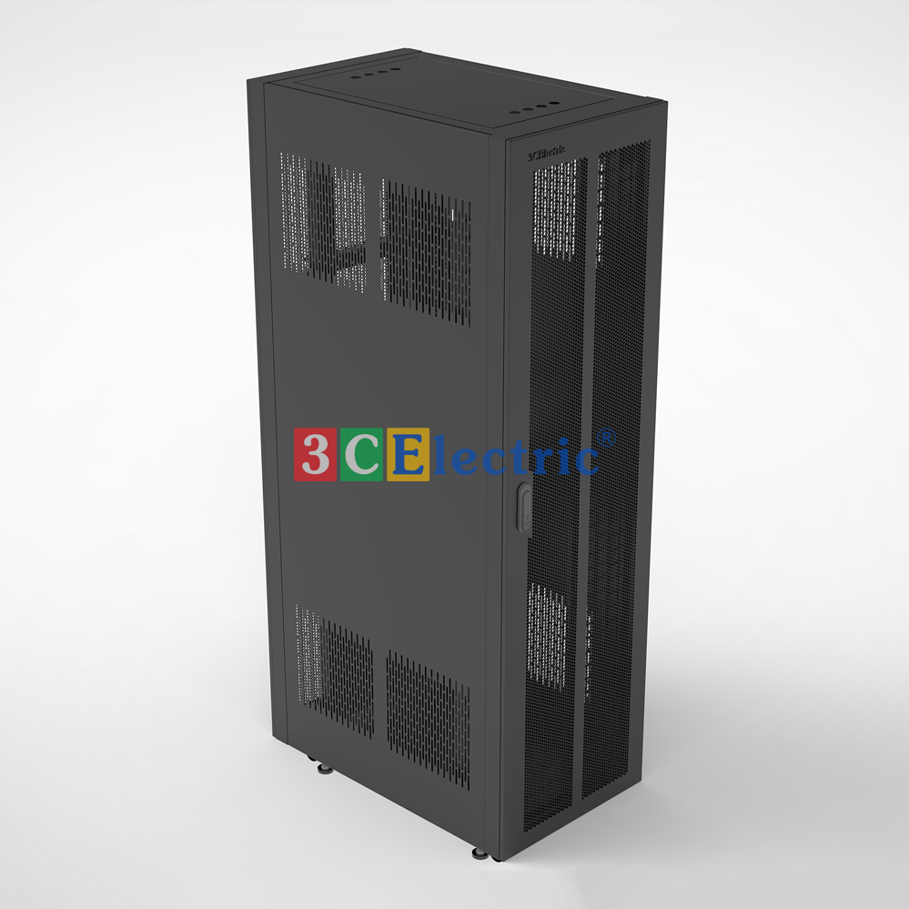 Tủ Rack 42U D1000 chuyên dụng cho Data Center (thiết kế mới)