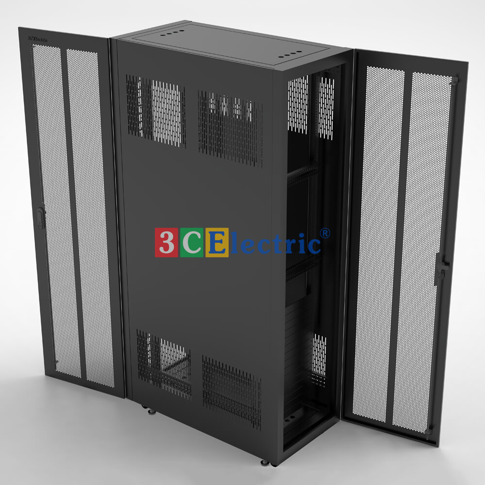 Tủ Rack Data Center 45U D1200 (thiết kế mới)