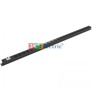 Ổ điện 24 cổng 3 chấu lắp tủ rack 42U