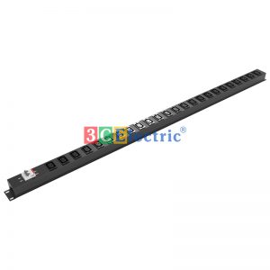 Ổ điện 24 cổng C19 lắp dọc tủ rack 42U
