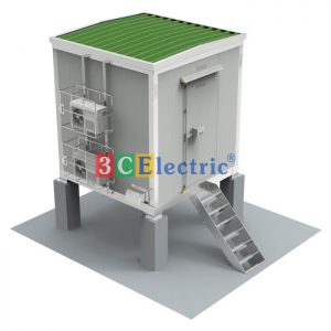 Nhà Trạm BTS Shelter mã hiệu: 3C-SH2700WD2500T60