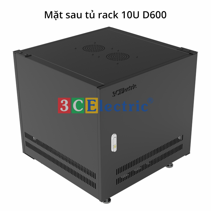 Tủ Rack 10U D600 (tuỳ chọn tự đứng hoặc treo tường)