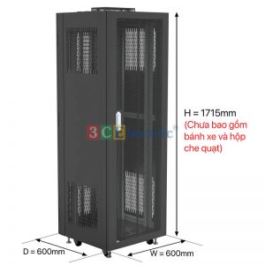 tủ rack 36u d600