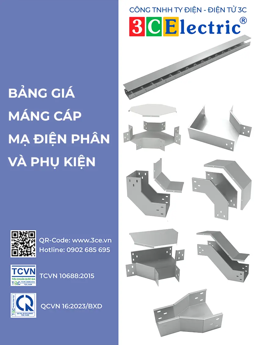 xem và tải về bảng giá máng cáp mạ điện phân