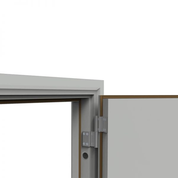 bản vẽ 3D khung cửa, zoăng cửa, bản lề cánh cửa