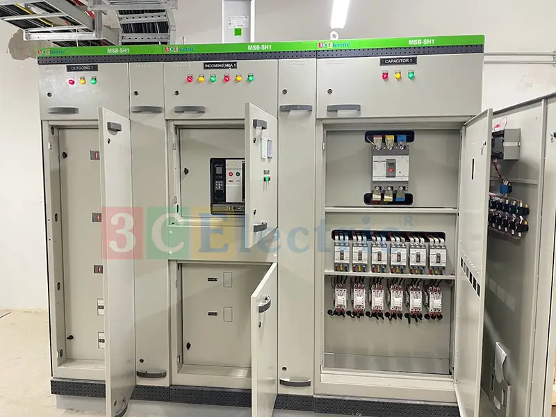 tủ điện tổng MSB tại dự án nha trang