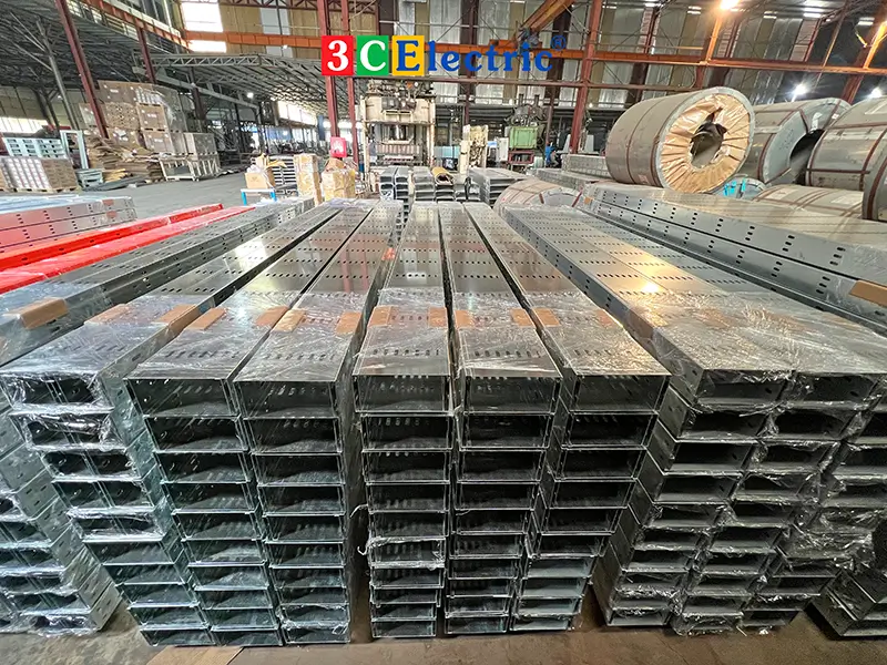 máng cáp tole ZAM máng cáp tole ZAM 3CElectric sản xuất