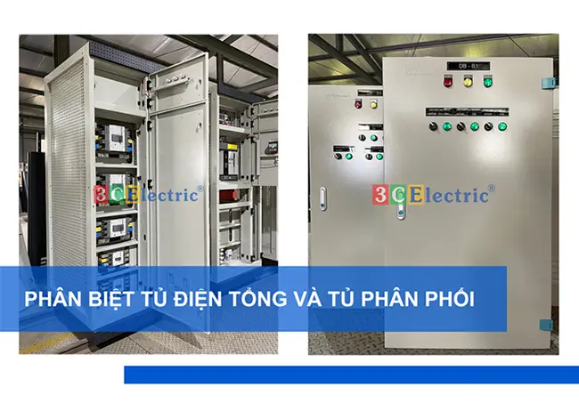 Phân biệt tủ điện tổng và tủ phân phối