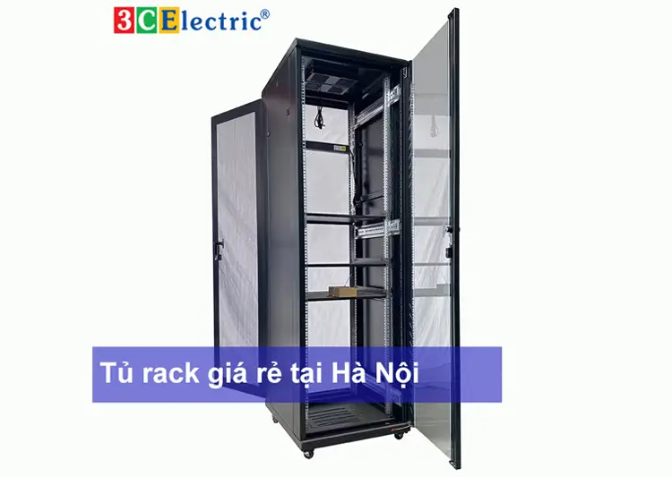 Tủ rack 42U giá rẻ tại Hà Nội – Lựa chọn tối ưu
