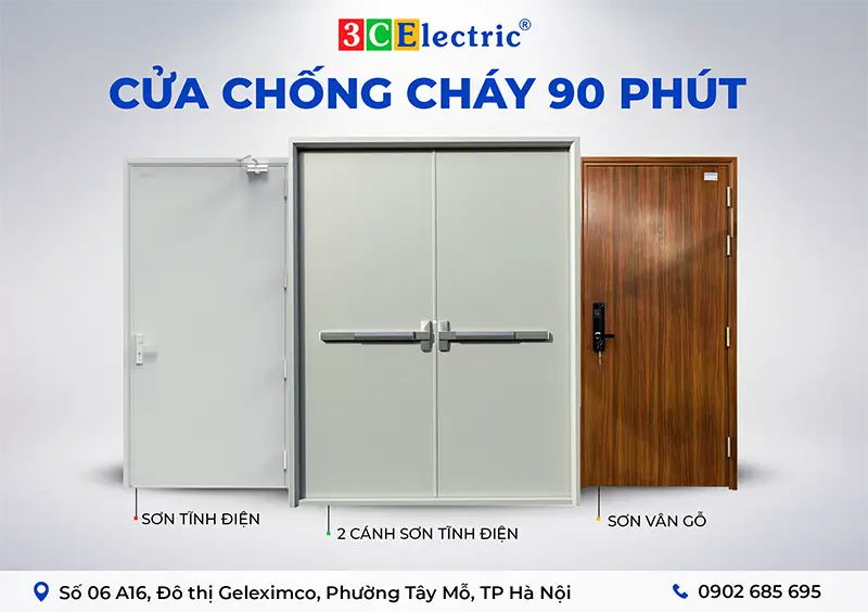 báo giá cửa chống cháy 90 phút