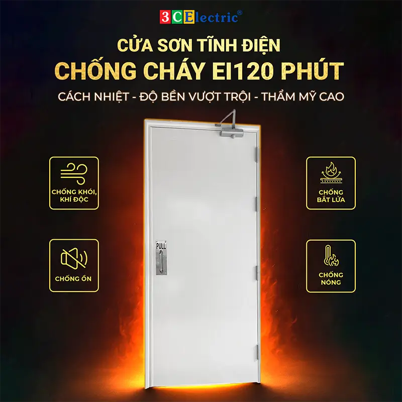 Cửa chống cháy 120 phút