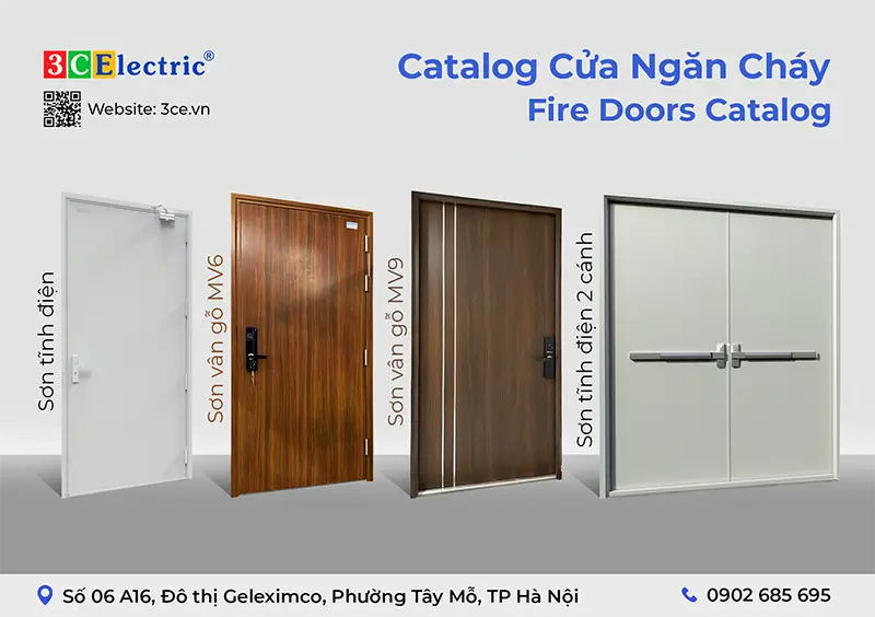 Catalog cửa chống cháy