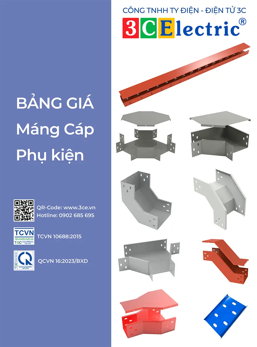 Xem và tải về bảng giá máng cáp sơn tĩnh điện