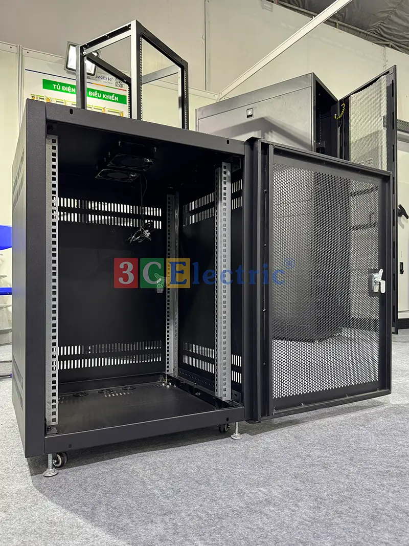 tủ rack 15U đặt sàn báo giá