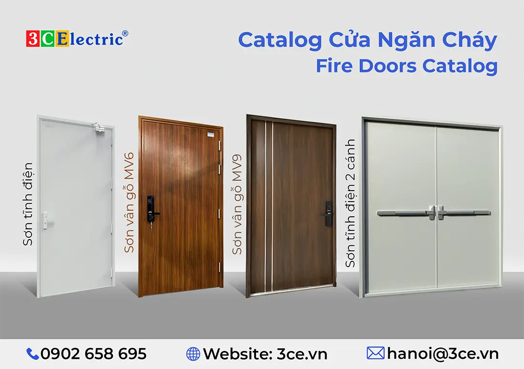 Catalog cửa chống cháy
