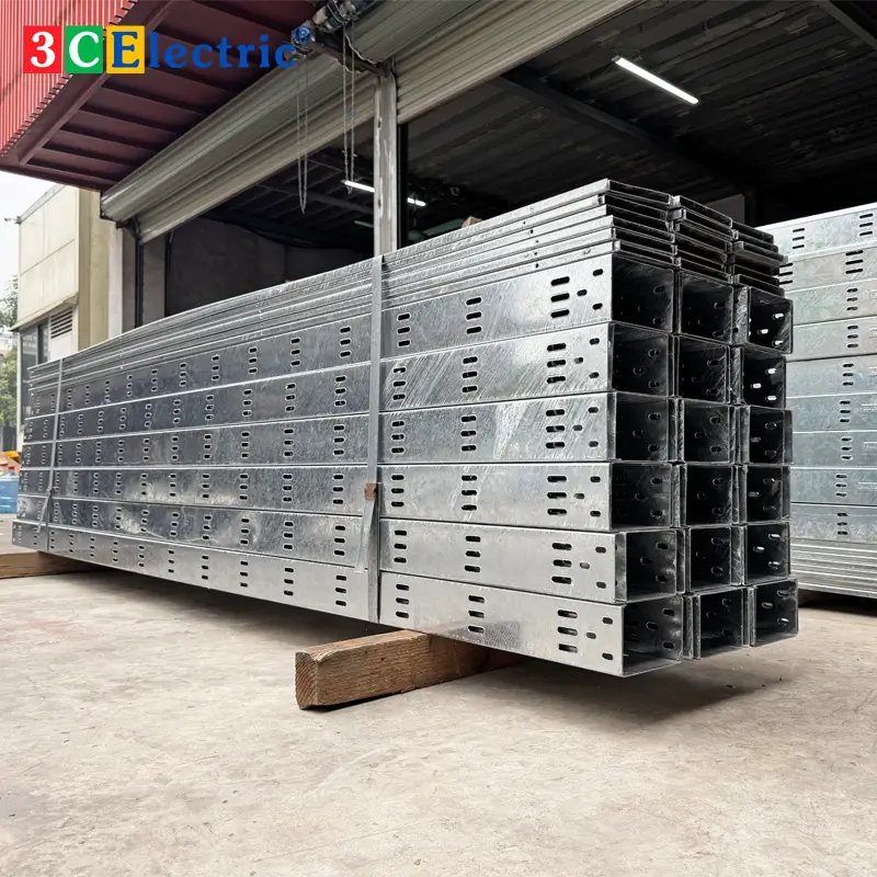 3CElectric sản xuất máng cáp mạ kẽm nhúng nóng máng cáp mạ kẽm nhúng nóng