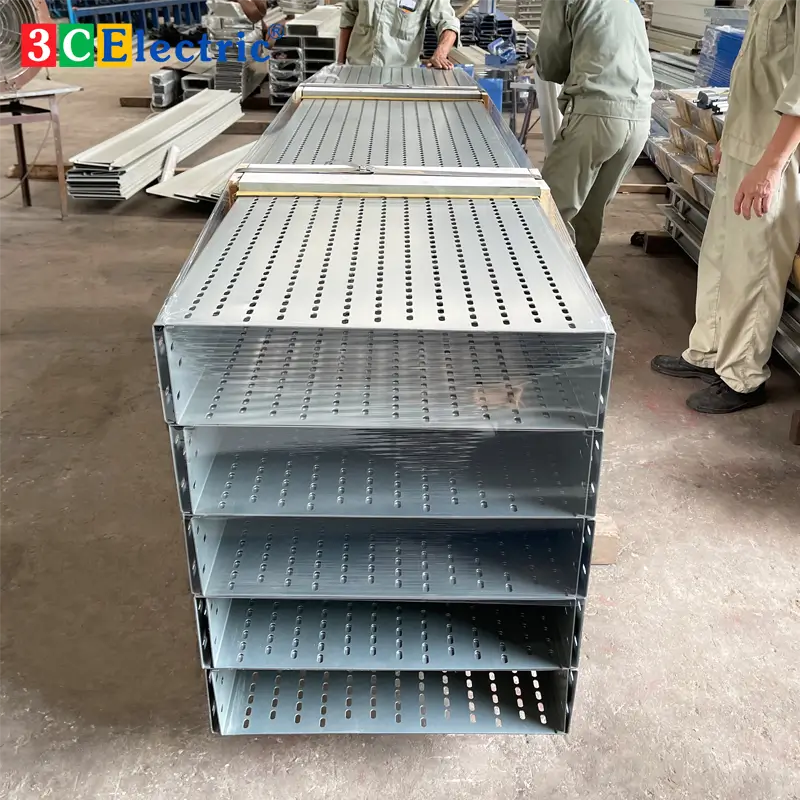máng cáp tole zam 3CElectric sản xuất máng cáp tole ZAM