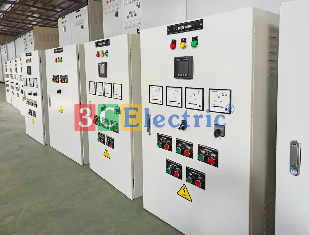 Tủ điện phân phối DB do 3CElectric sản xuất