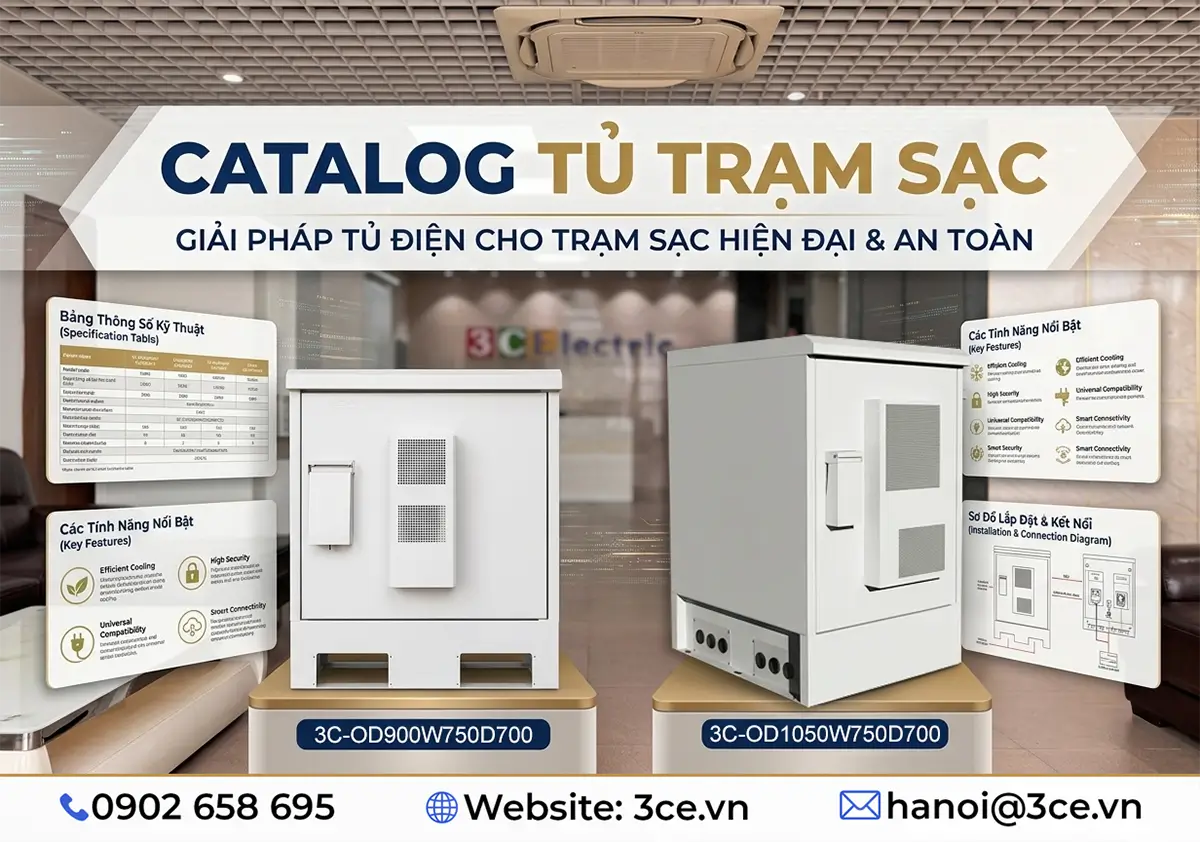 Catalog Tủ Trạm Sạc Outdoor