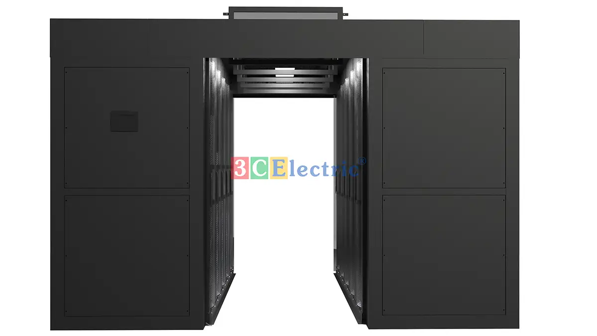 hành lang lạnh cho tủ rack Data