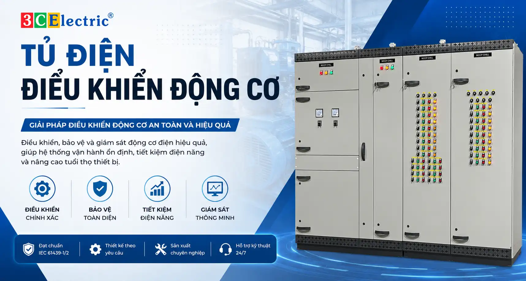 Tủ Điện Điều Khiển Động Cơ Là Gì? Cấu Tạo Và Ứng Dụng