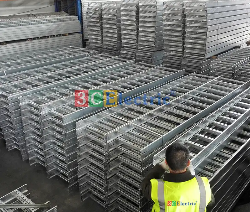 3CElectric sản xuất các loại thang máng cáp chất lượng cao