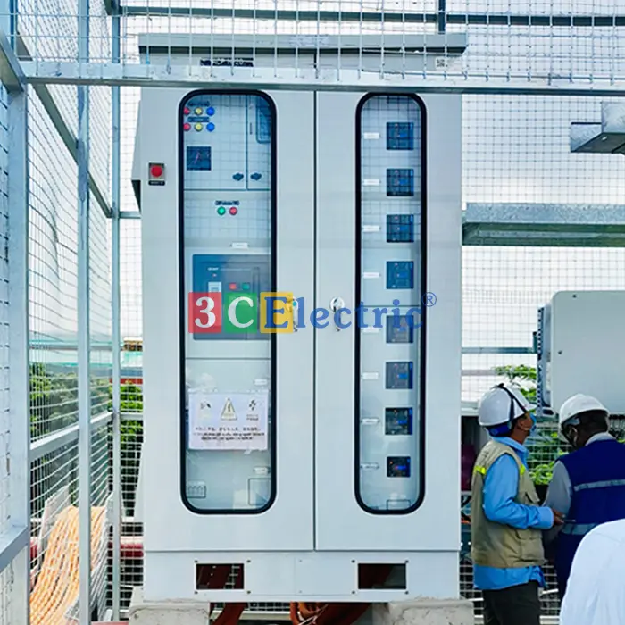 tủ điện solar 3CElectric tại dự án