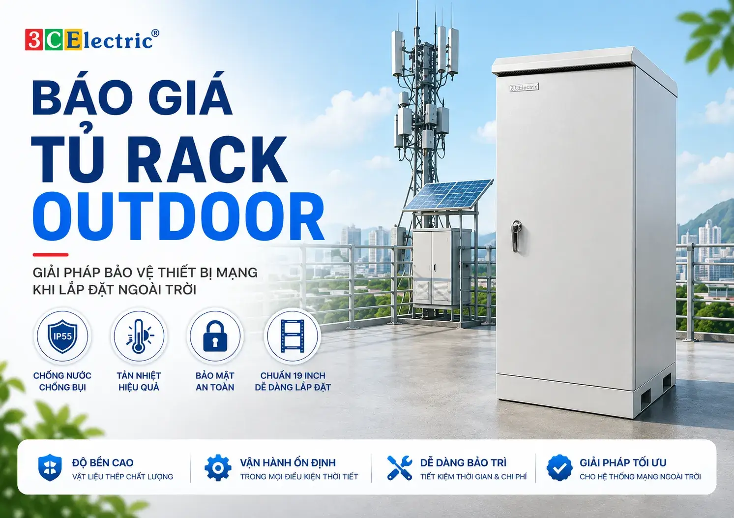 Báo giá tủ rack Outdoor