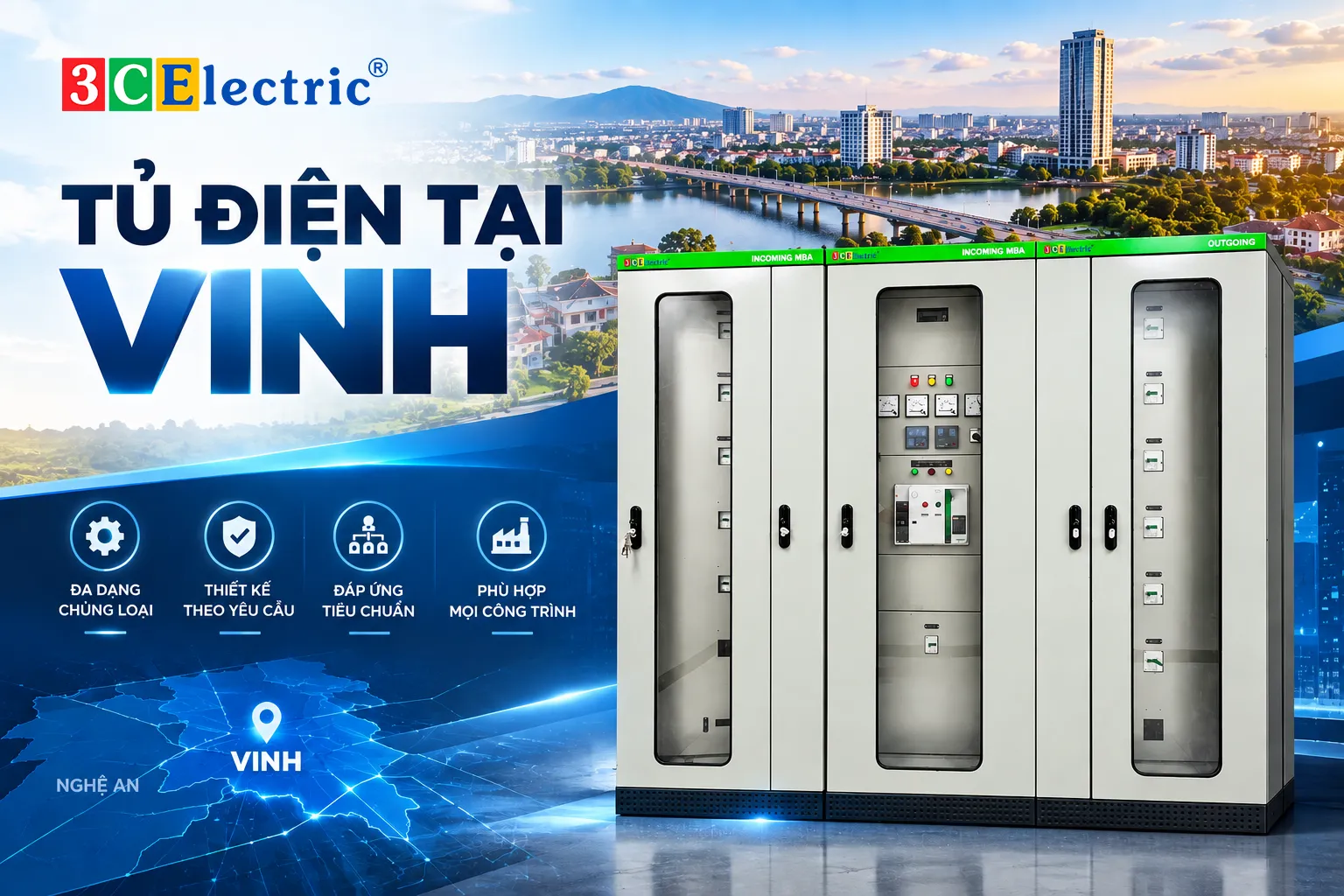 Tủ Điện Tại Vinh – Tư Vấn & Thiết Kế Tủ Điện