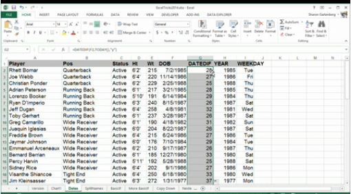 3 mẹo nhỏ khi thao tác dữ liệu với Excel
