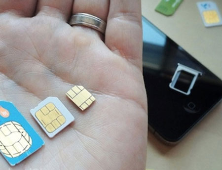 Chỉ nano-SIM của nhà mạng mới dùng được trên iPhone 5