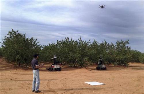 Úc thử nghiệm robot và máy bay không người lái phục vụ nông nghiệp