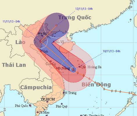 Mạng viễn thông Quảng Ninh, Hải Phòng thiệt hại nhẹ do siêu bão Haiyan