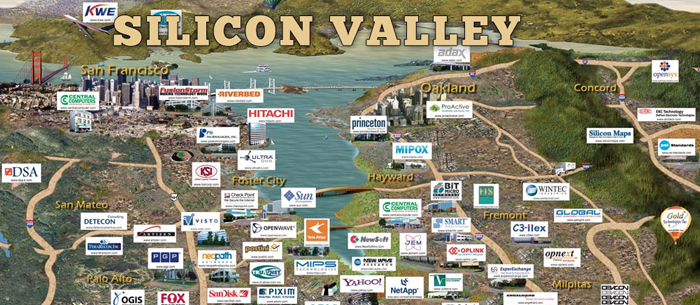 Thung lũng Silicon – Biểu tượng phát triển của ngành CNTT