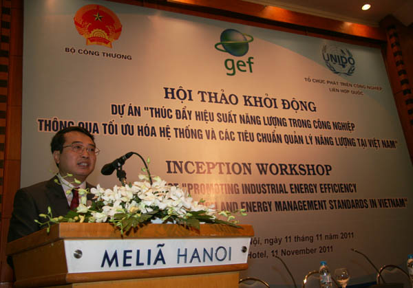 Khởi động Dự án “Thúc đẩy hiệu suất năng lượng trong công nghiệp ở Việt Nam”