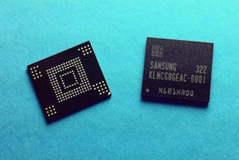 Samsung sản xuất chip nhớ siêu tốc cho smartphone