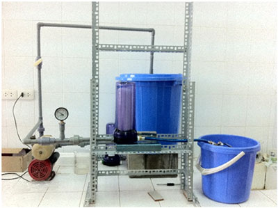 Thiết bị xử lý nước an toàn sử dụng vật liệu chứa bạc nano