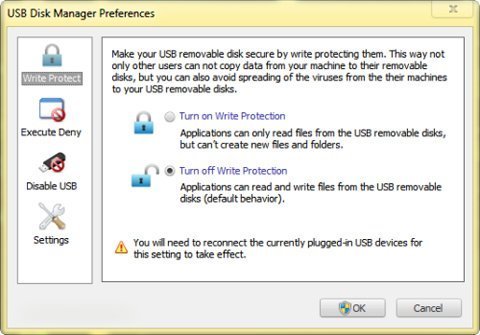 Chống sự xâm nhập virut bằng phần mềm USB Disk Manager